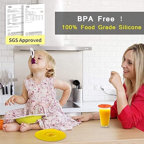 Miniatura 7 de Tapas de silicona para ollas y sartenes+salvamanteles de silicona para ollas y sartenes calientes y soportes para ollas+clips para bolsas para