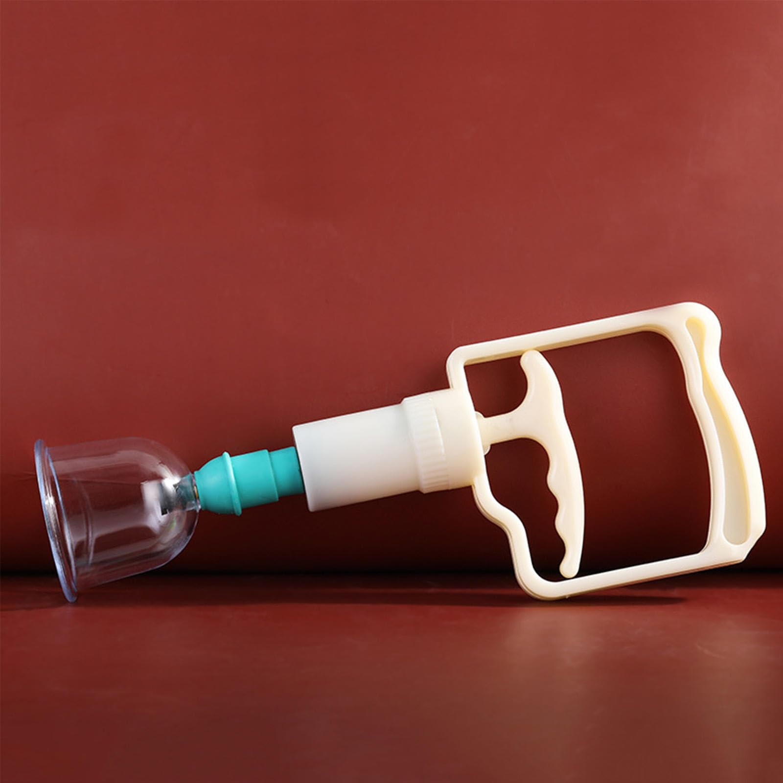 Set di coppettazione Cinese, 12 Ventose ad Aria compressa con Maniglia di pompaggio, Massaggio anticellulite per Schiena/Collo