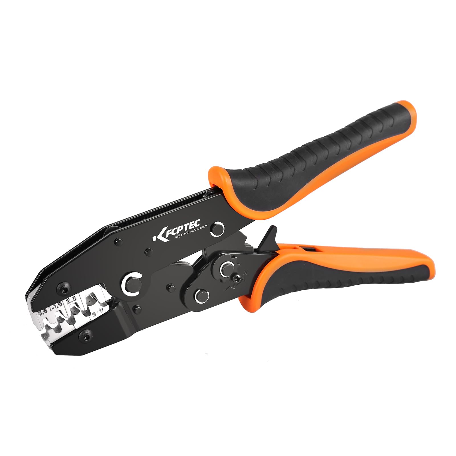 KF CPTEC Pince à sertir pour Cosse Electrique à Barillet Ouvert non isolées 0.5-6mm², compatible avec Molex,connecteurs JST, Deutsch,TE AMP