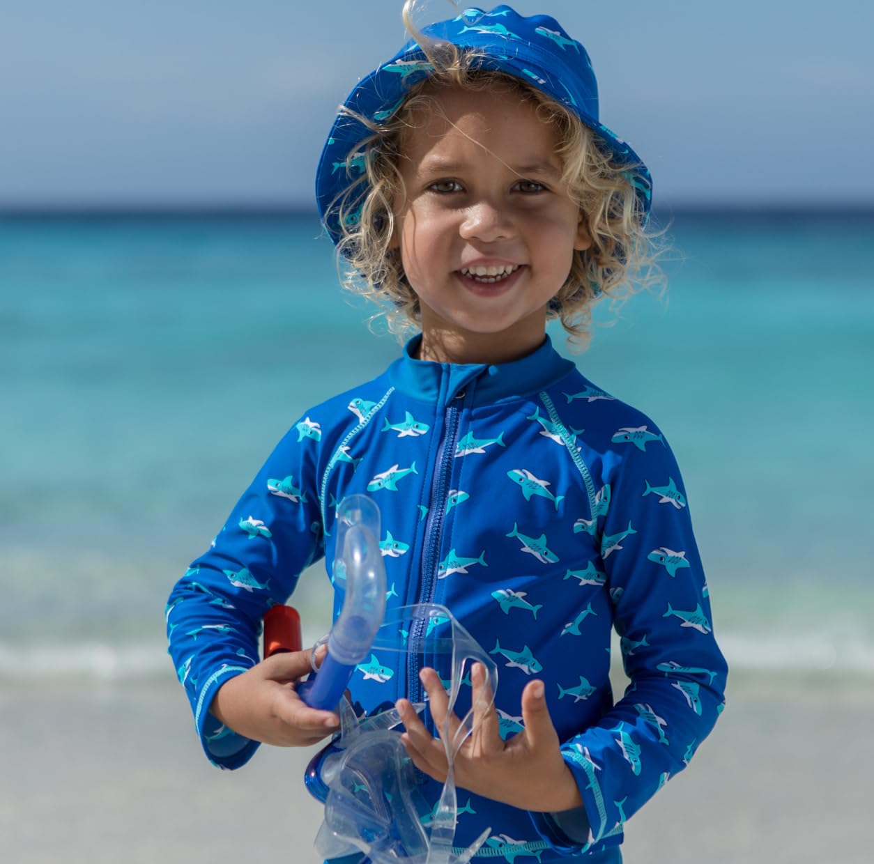 Playshoes Jungen Bademütze Kopfbedeckung Uv-Schutz Fischerhut
