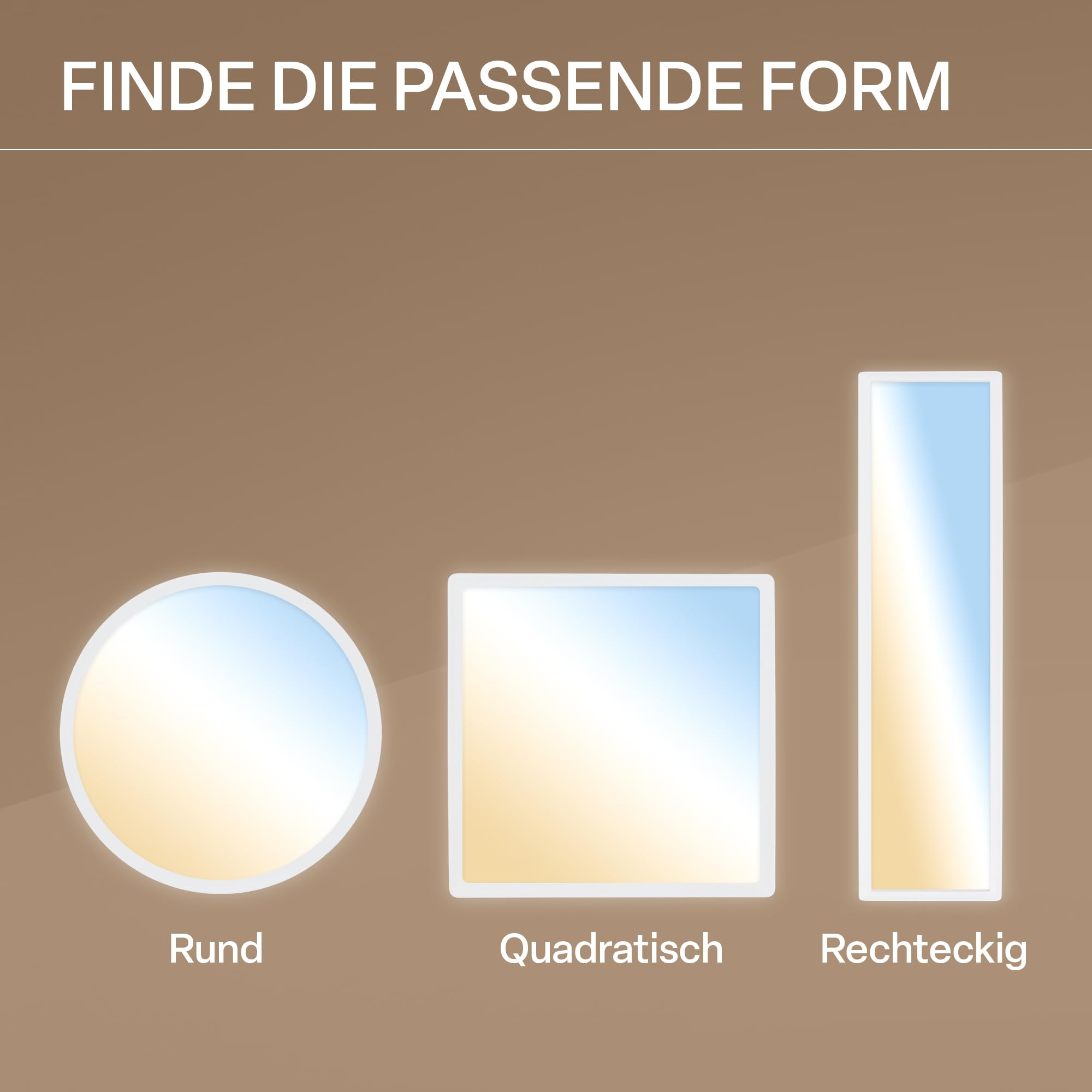 B.K.Licht - LED Deckenlampe, Flach, Dimmbar, Indirektes Licht, CCT warmweiß bis tageslichtweiß, IP44, Panel, Deckenleuchte, Kinderzimmer, Wohnzimmerlampe, Badezimmer Lampe, 42x42x3 cm, Weiß