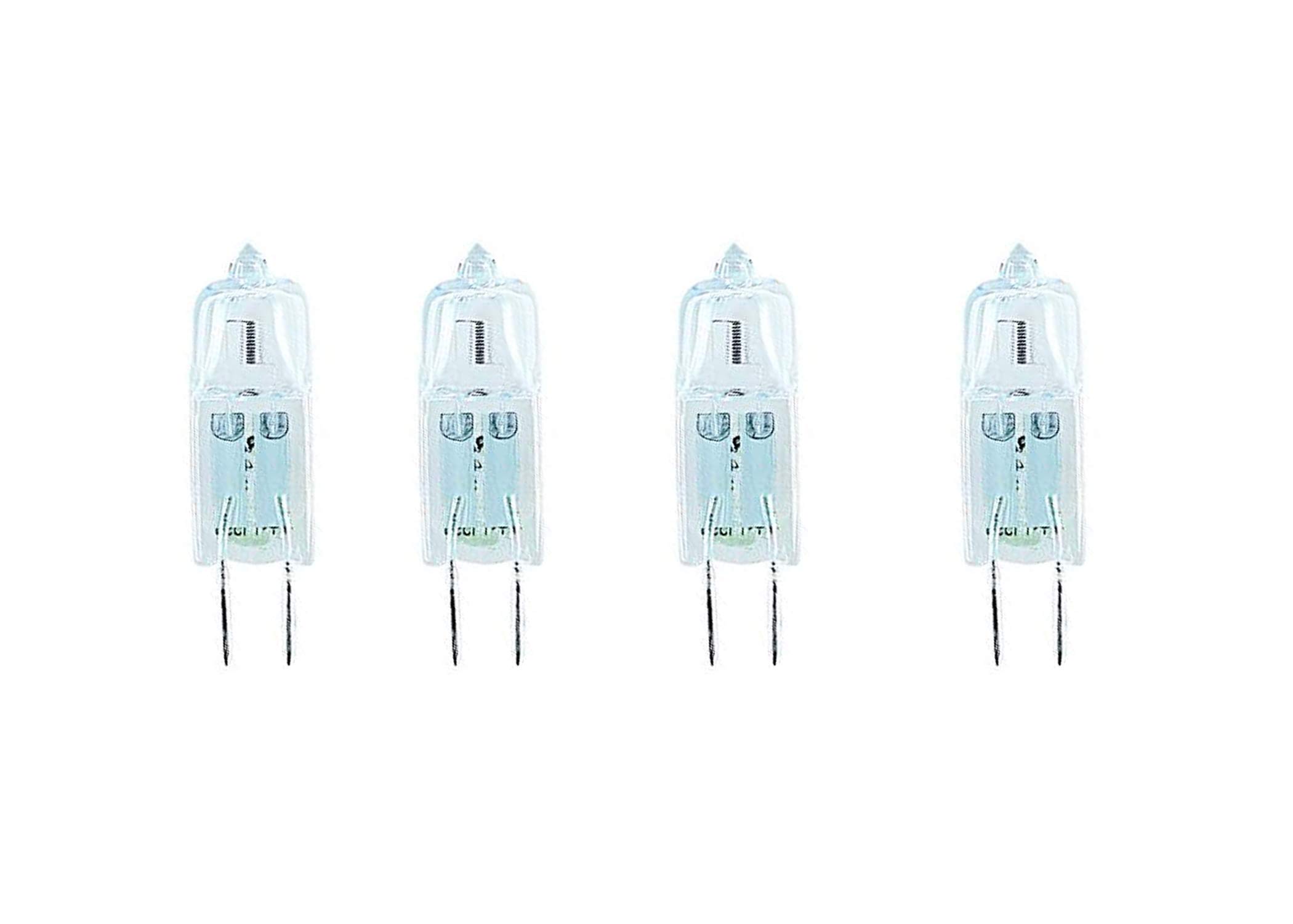 Osram Clear Halogen Light Bulb - 64441-50W 12V GY6.35, White (Pack of 4)