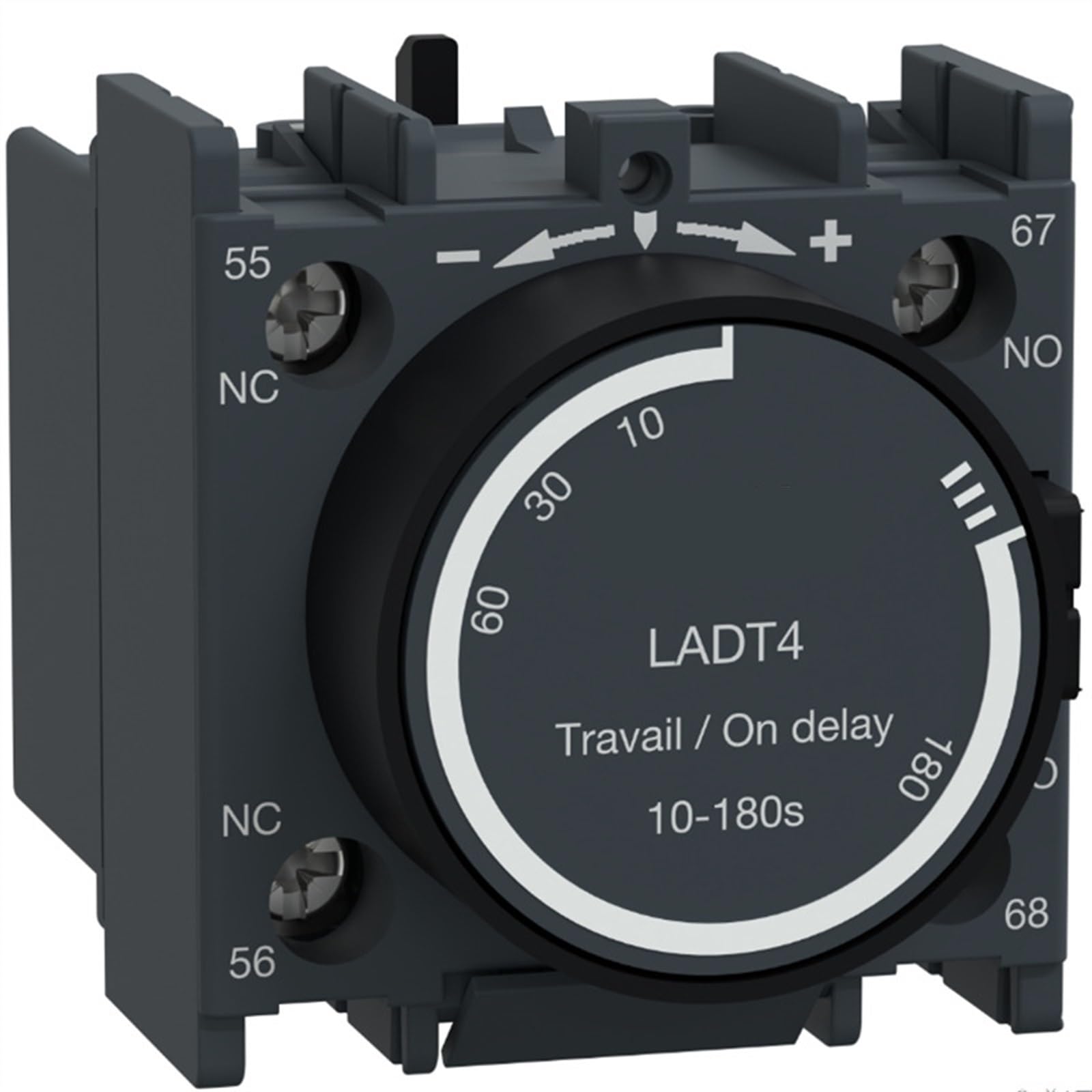 HUUOQIWY Contactor delay Head LADT0 LADT2 LADT4 LADR2 LADR4 LADS2 LADR0 air delay Head Power on/Off delay(Ladt4 10-180s)