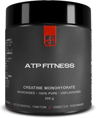 ATP Micronized Creatine Monohydrate 250 g | 100% Pure | Unflavoured