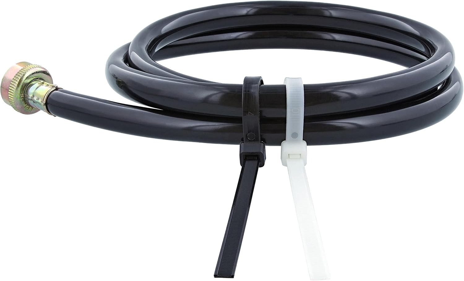 Secure 24 Inch Natural 175 lb Extra Heavy Duty Nylon Cable Tie - 100 Pack