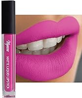 Vista 14 de Mynena Lápiz Labial Líquido Mate Rojo Profundo Comodidad de Larga Duración A Prueba de Manchas Resistente a Transferencias Cobertura Completa