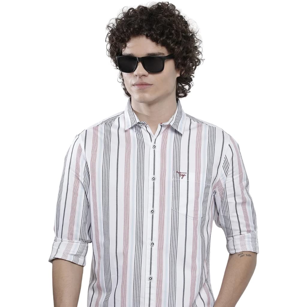 the indian garage co Men's Cotton Regular Fit Shirt-picture-41