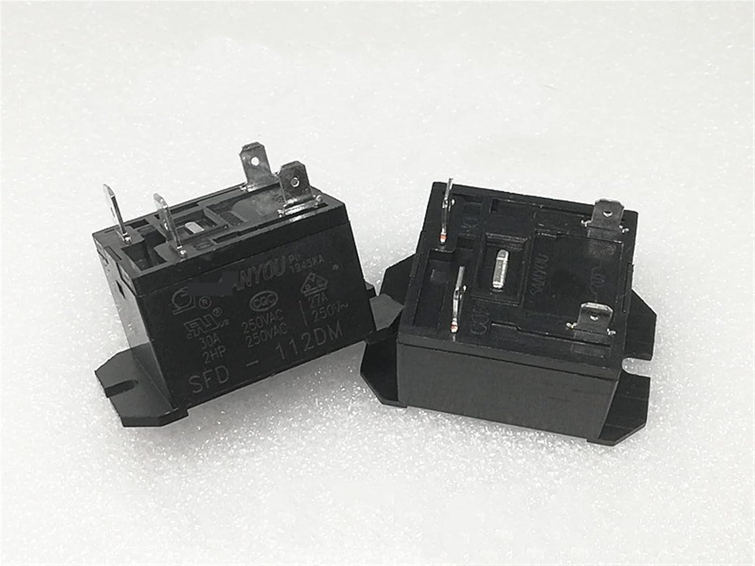 2PCS/lot Relay JQX-37F-12-1H JQX-37F-24-1H JQX37F-24-1H JQX 37F 24 1H JQX37F-12-1H 12VDC 24VDC 30A 4PIN(JQX-37F-24-1H)