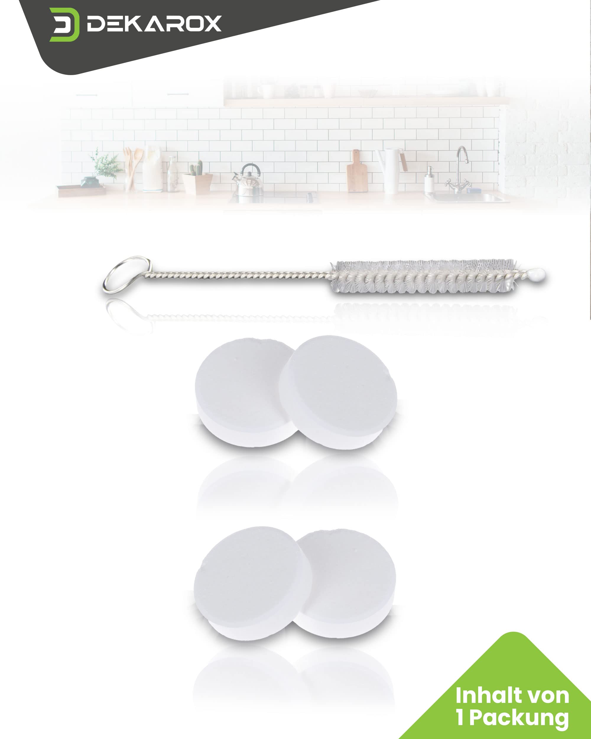 Tablettes de détartrage pour 2 opérations de détartrage pour Bosch