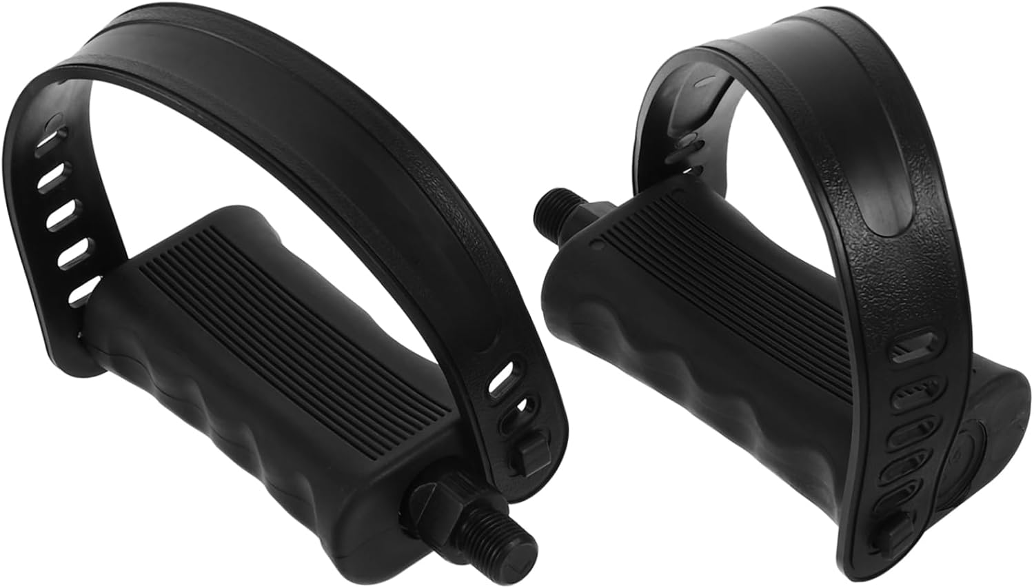 balacoo Adjustable Exercise Bike Pedals Straps Replacement Pedals for Bicycles Non-Slip Design Easy Installation