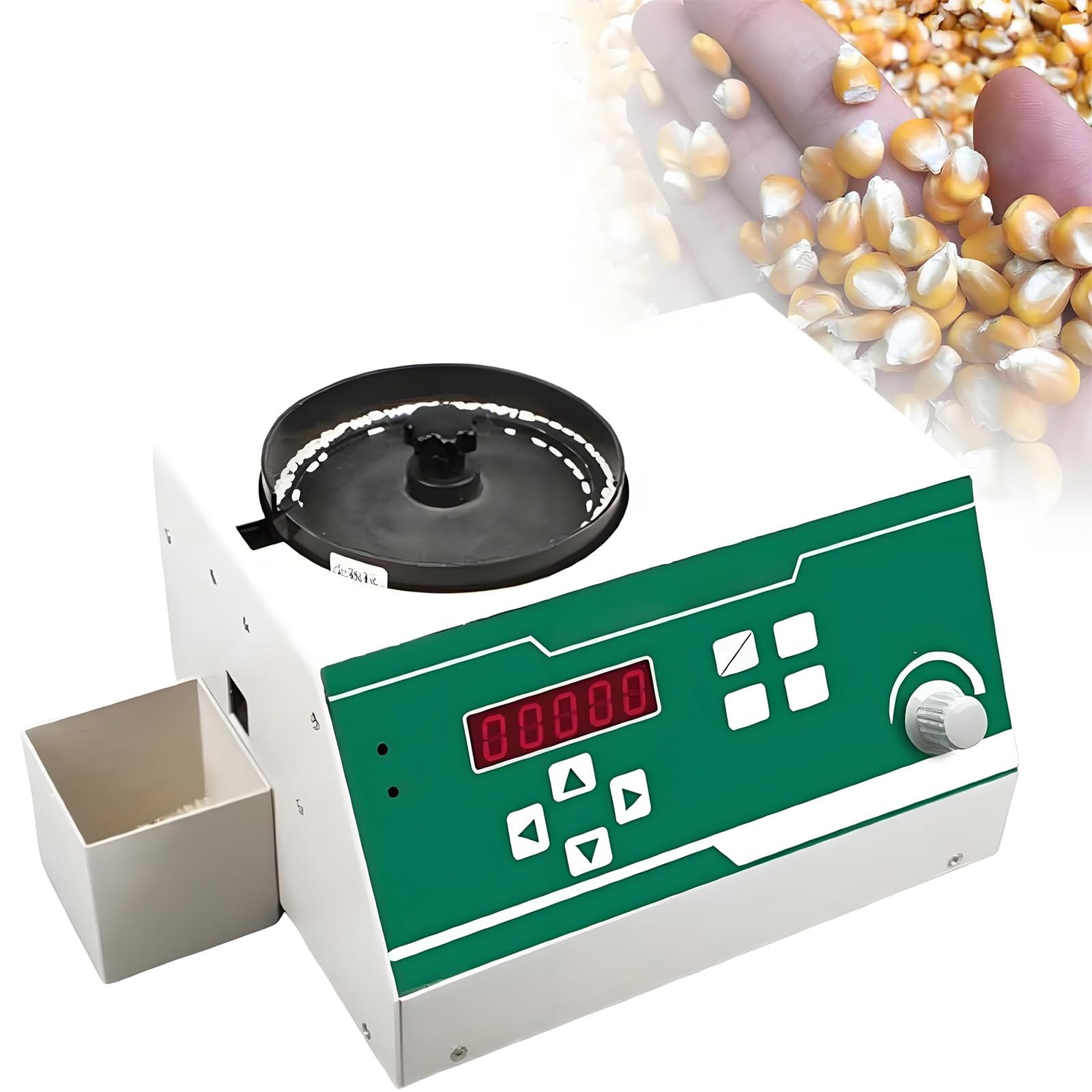 XNXYSMKJ Automatic Seed Counter Machine,Electric Rice Seeds Counting Tool,Microcomputer Control for Wheat,Sorghum,Vegetables,touch Controls