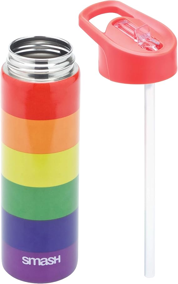 Smash Stainless Steel 750ml Water Bottle - Rainbow