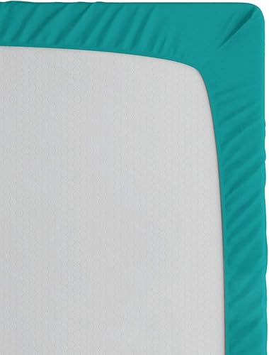 Miniatura 4 de Lunarable Music Fitted Sheet, Ghetto Blaster Audio Retro Boombox with a Long Shadow, Bed Cover with All-Round Elastic Deep Pocket for Comfort,