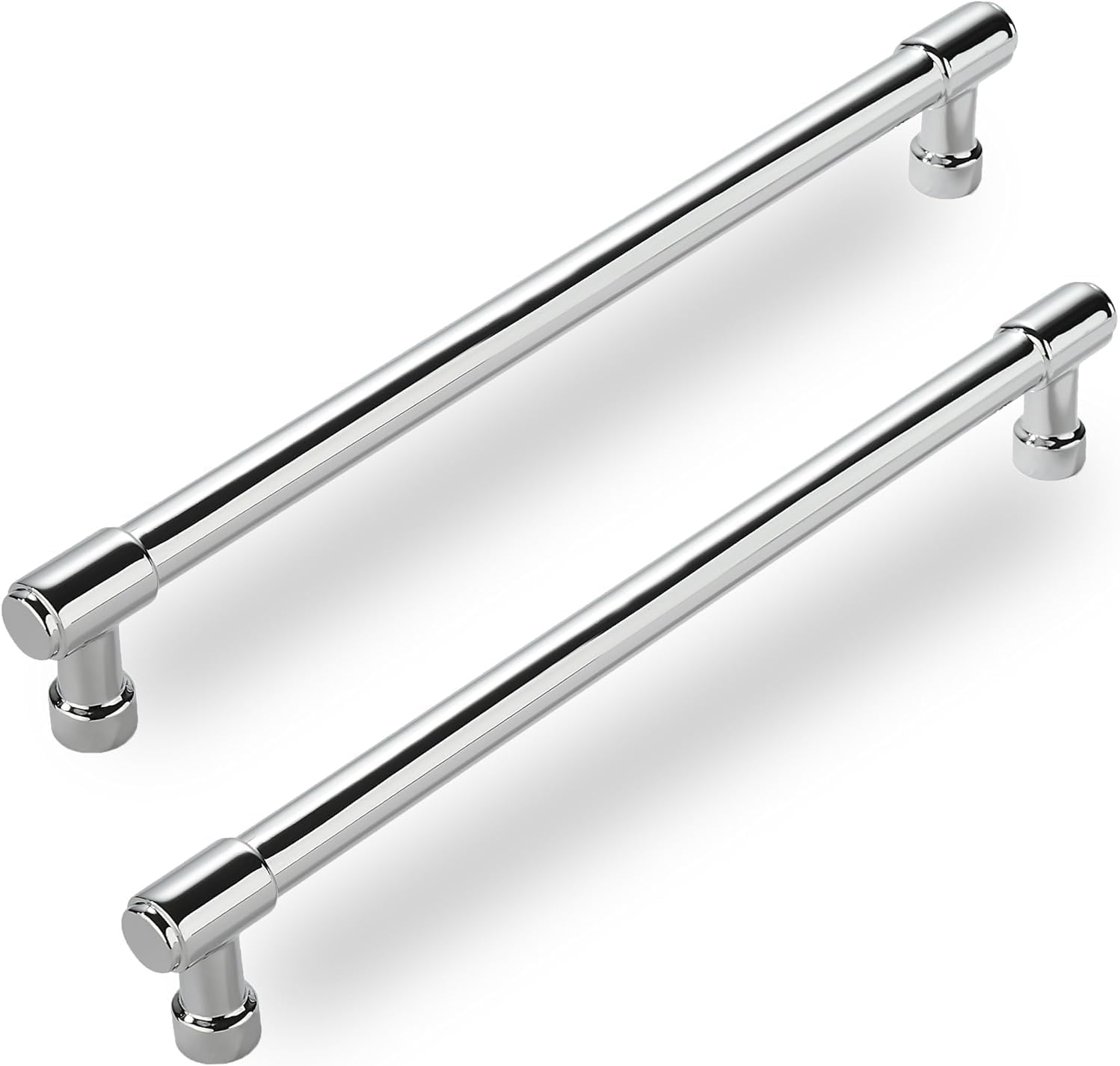 CABDM 1 Pack Appliance pulls 12 inch(305mm) Polished Chrome Cabinet Pulls Cabinet Handles Kitchen Hardware for Cabinets and Drawer — image 1