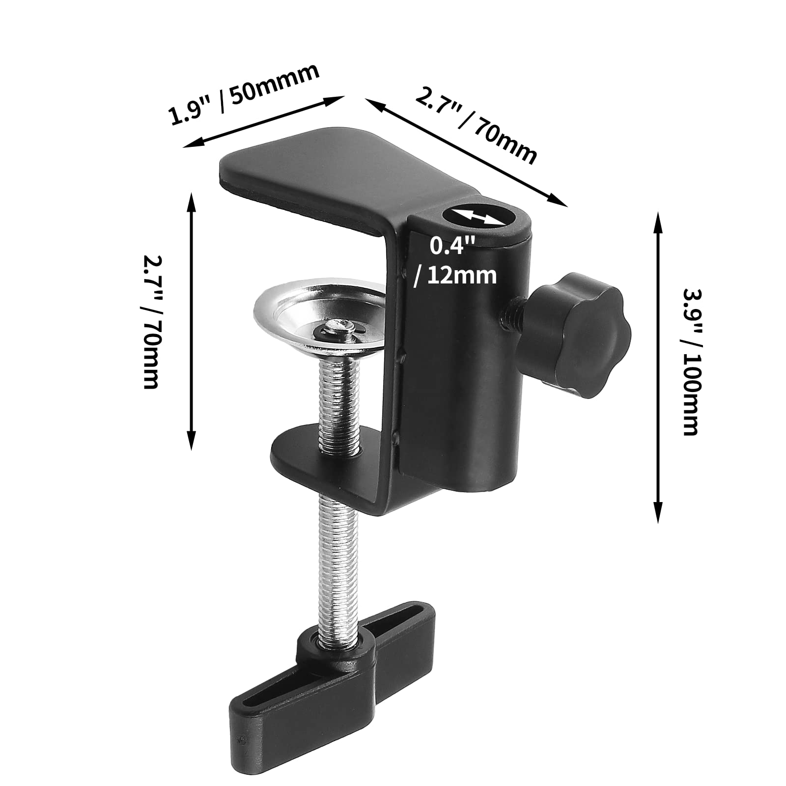 C-Clamp Base Stand Mounting Accessory Bureau Table De Montage Pince