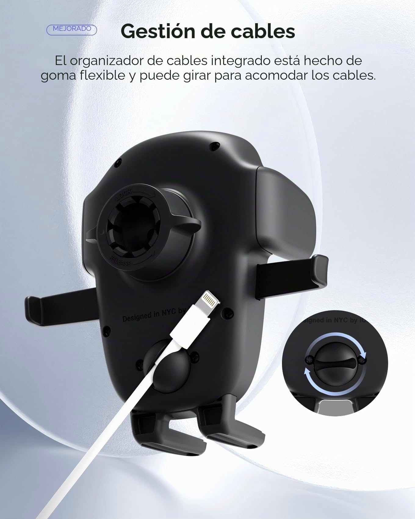iOttie Easy One Touch 6 - Soporte Universal para salpicadero de Coche y Parabrisas con Ventosa para iPhone, Samsung, Google, Todos los teléfonos Inteligentes