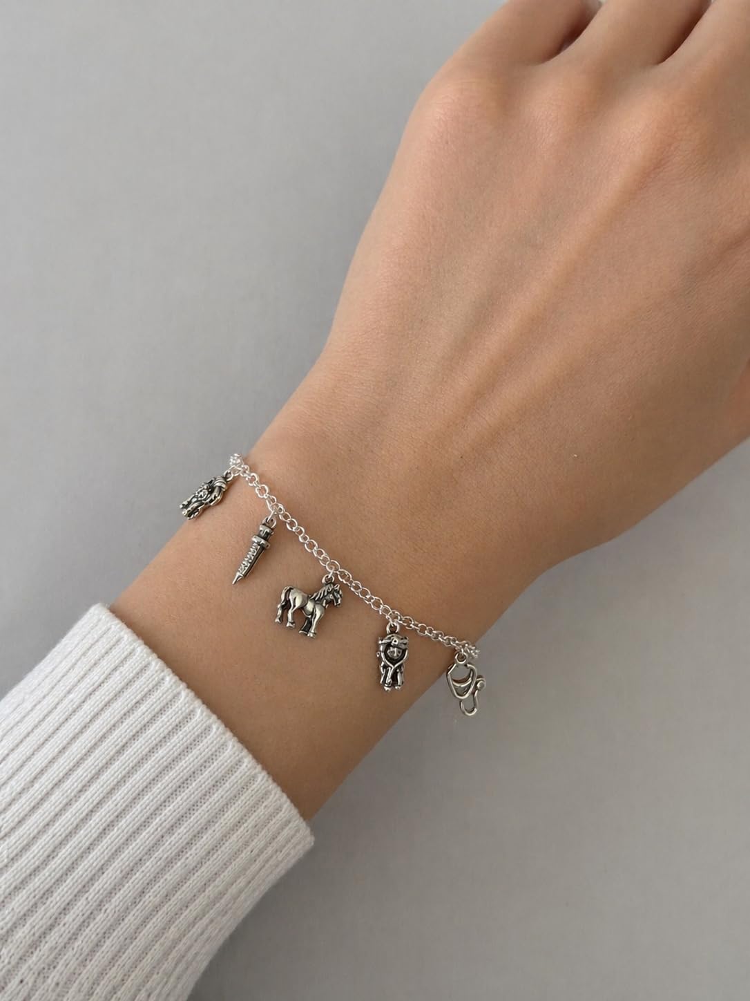 Desconocido pulsera plata mujer veterinaria 20cm