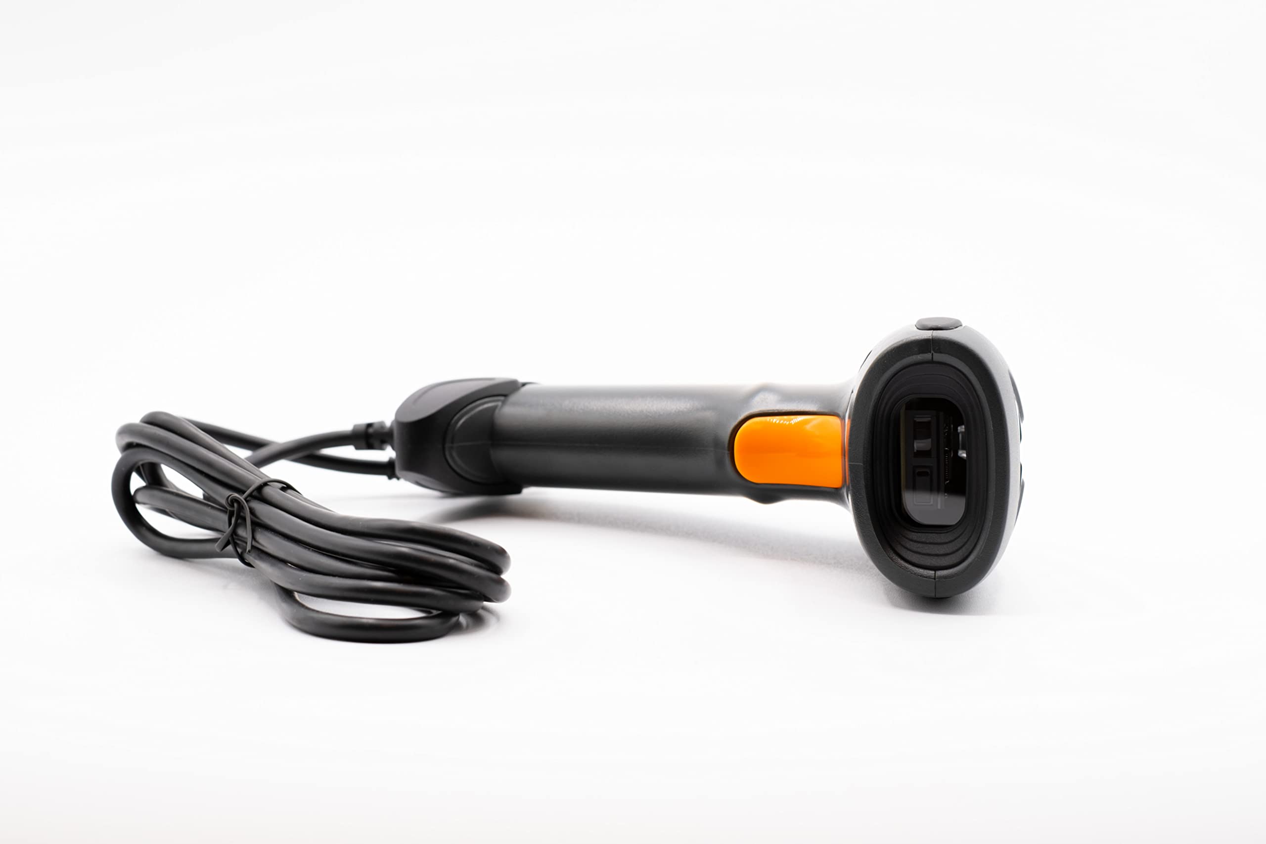 DS1108 Lettore Codici a Barre 1D Cablato USB - Scanner Palmare Linear Imager per Codici Lineari (EAN, UPC, Code 128, Code 39), Nero, Cavo USB Incluso per Negozio, Cassa e Magazzino