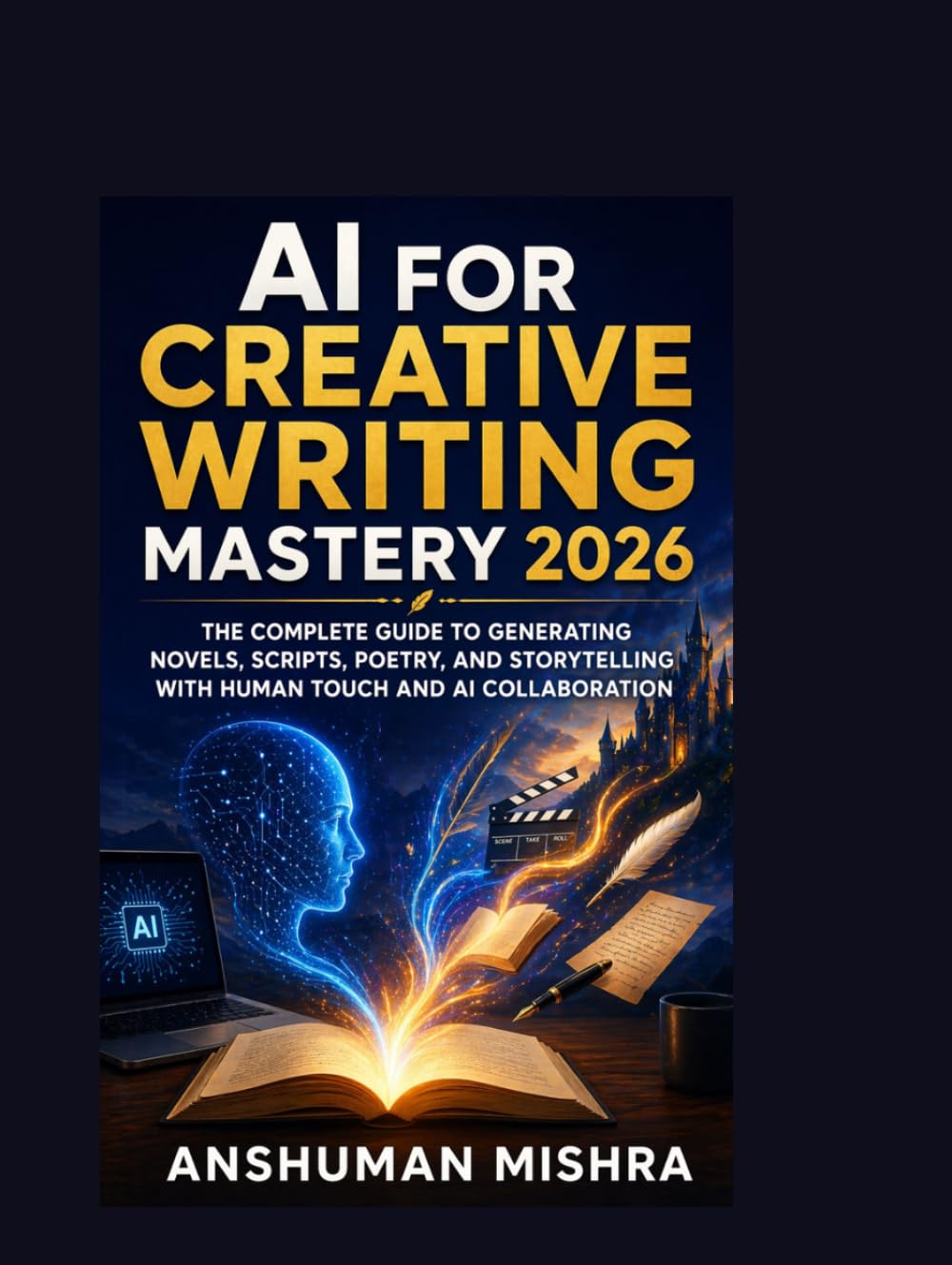 AI for Creative Writing Mastery 2026: The Complete Guide to Generating Novels Scripts Poetry and Storytelling with Human Touch and AI Collaboration