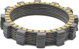 クラッチ摩擦板 オートバイクラッチフリクションディスクプレートキット に適合するヤマハ YZ125 YZ 125 E/F/G/H/J/K/L/M/N/P/R/S/T/V/W/X/Y 1993-2018 2017 2016 2015 2014