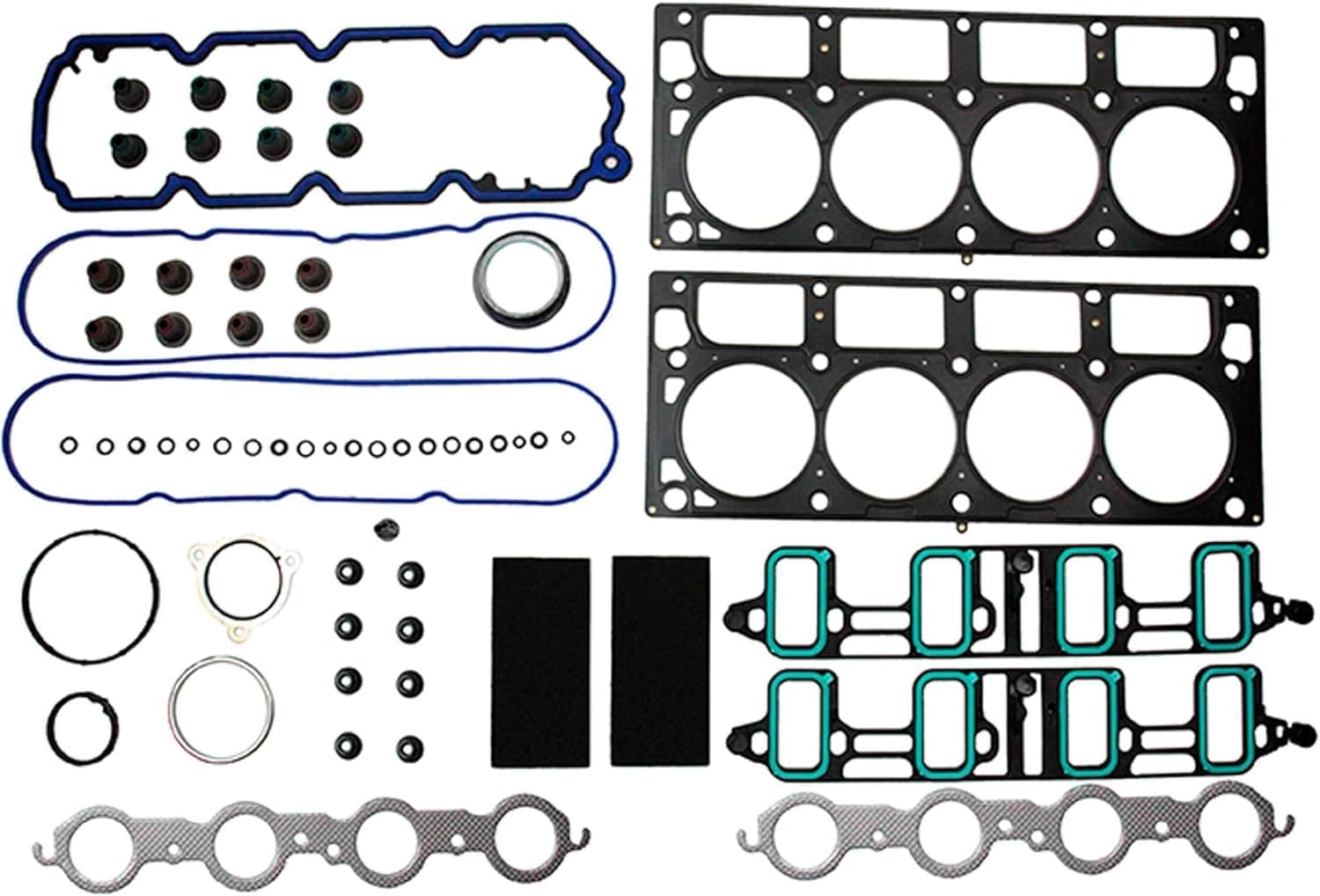 Master Engine Rebuild Kit for 2007-2008 Cadillac, GMC Escalade, Escalade ESV, Escalade EXT 6.2L V8 16V OHV 6162cc L92 L94 GEN-4