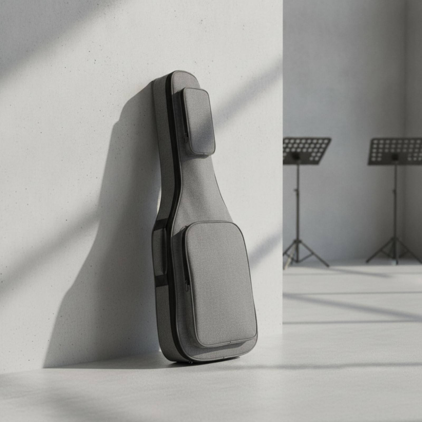 Gralara Weich Gitarren-Gitarrentasche mit | 15mm dicke Polsterung, E-Gitarren-Tasche, stoßfest, Gitarrentasche mit Halsauflage, für Proberaum, Aufnahmeort, Gitarristen,