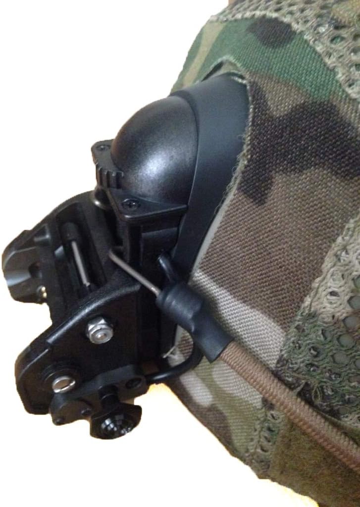 ANVIS AVS-6 AVS-9 4-Hole Ground Helmet Mount Adapter