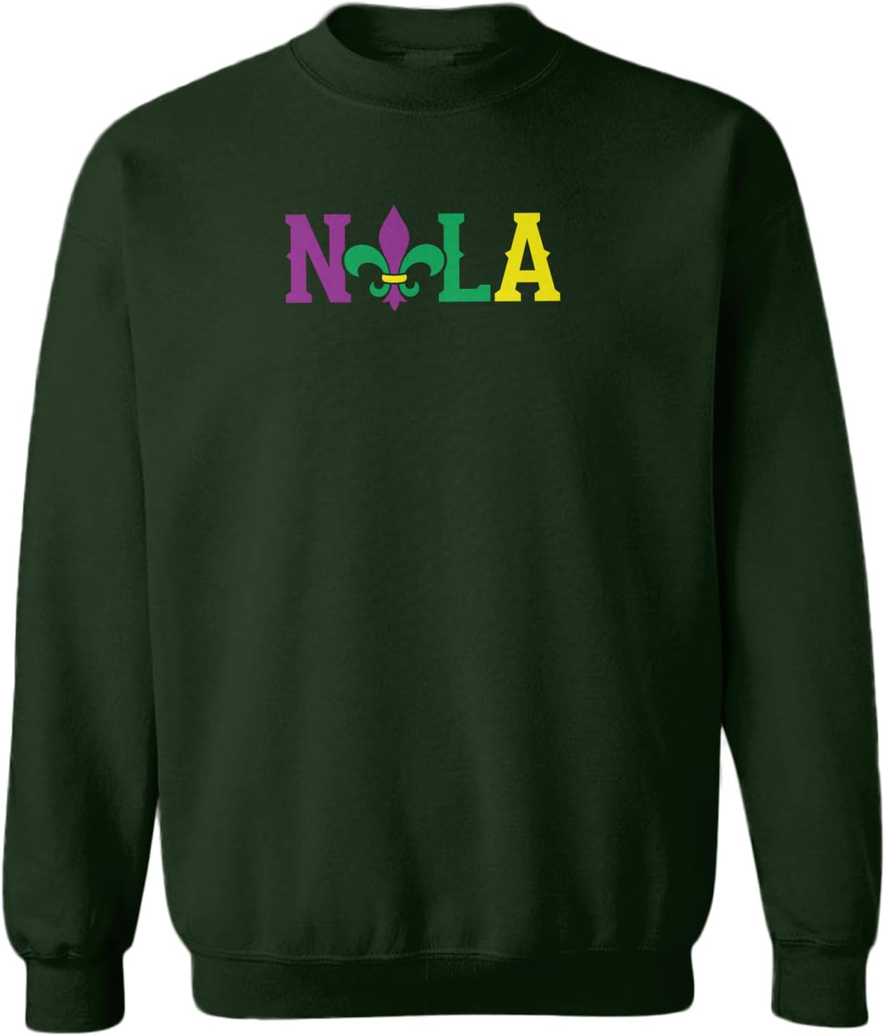 Haase Unlimited NOLA Fleur De Lis - New Orleans Toddler Fleece Crewneck Sweater