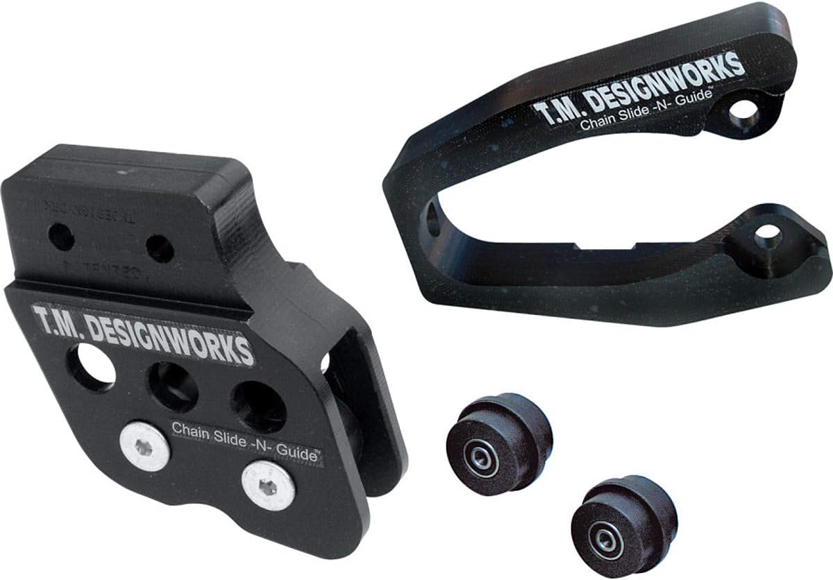 TM Designworks OEM Swingarm Protector Kit (Black) for 0609 Yamaha YFZ450 Automotive