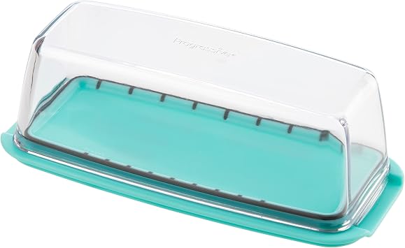 Progressive International ProKeeper Butter Container Turquoise, Single