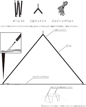 Amazon | BUNDOK(バンドック)ソロ ベース(BDK-79EX・TC) 用 フタマタ 1