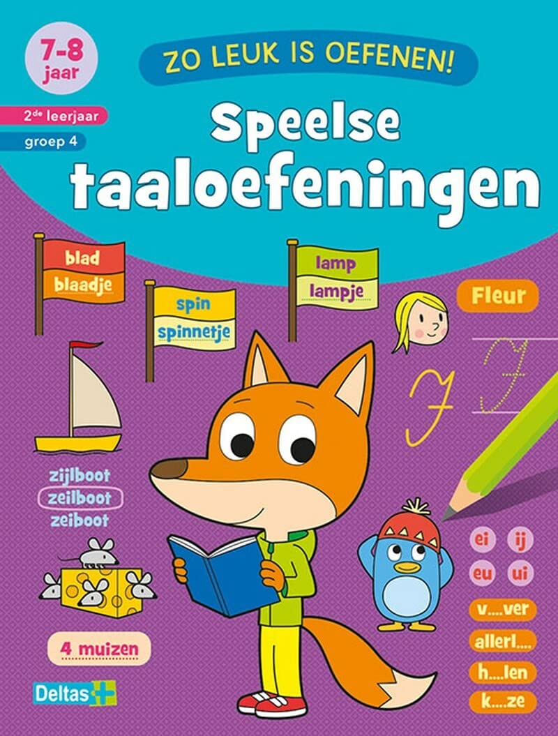 Zo leuk is oefenen! Speelse taaloefeningen (7-8 j.): 7-8 jaar