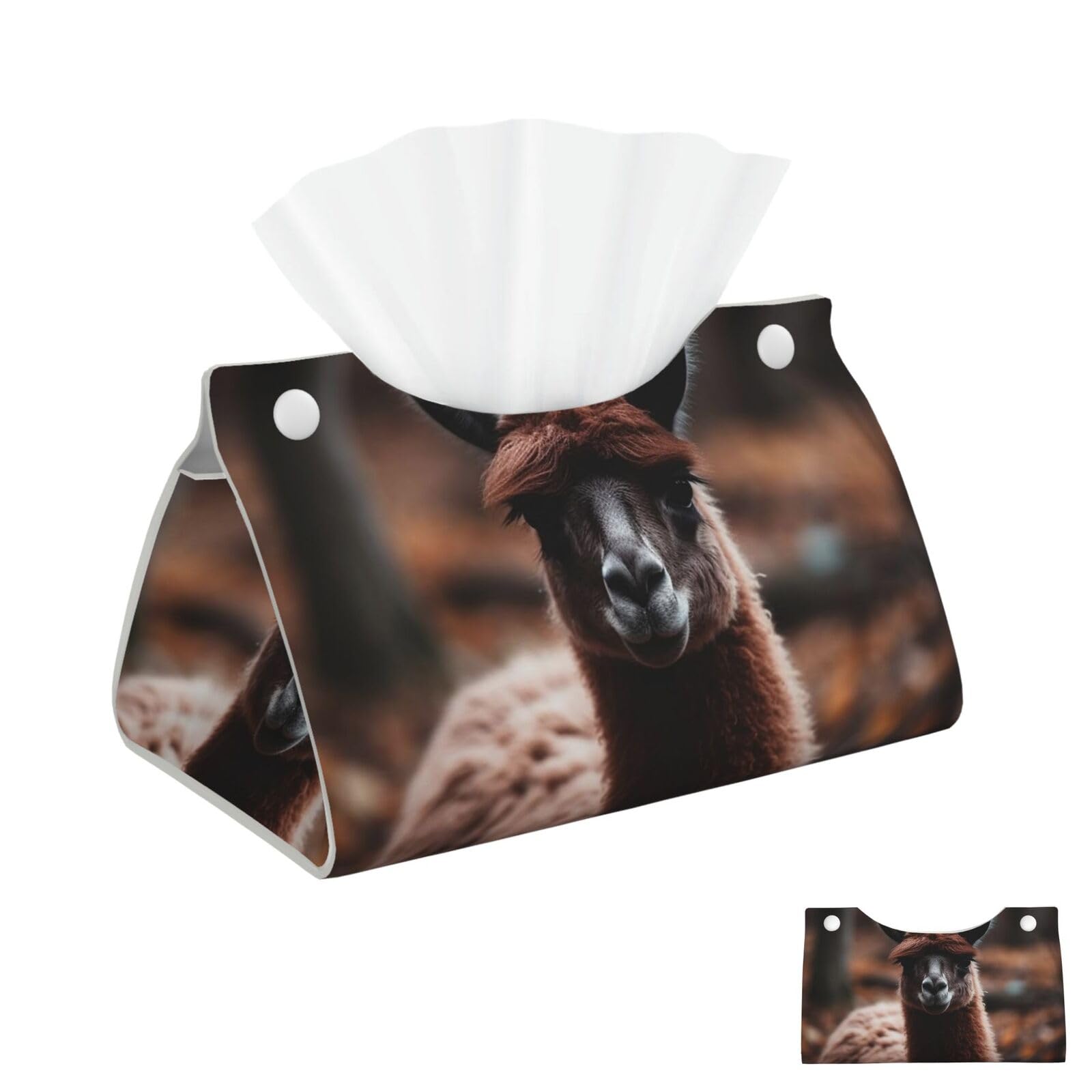 An Alpaca Tissue Box Cover Square Cube Boxes