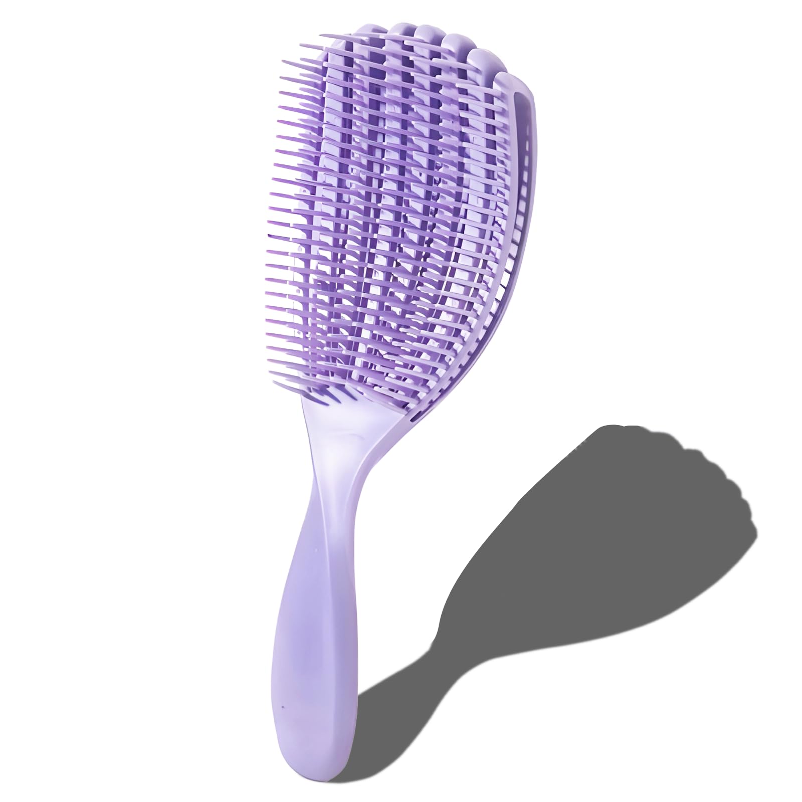 Detangling Hair Brush, Curly Hair Brush, Vented Styling Brush for Wet & Dry, Eliminates Tangles, Anti Static
