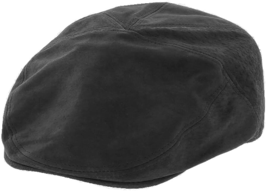 Whiteley Fischer Soft Leather 5 Panel Flat Cap