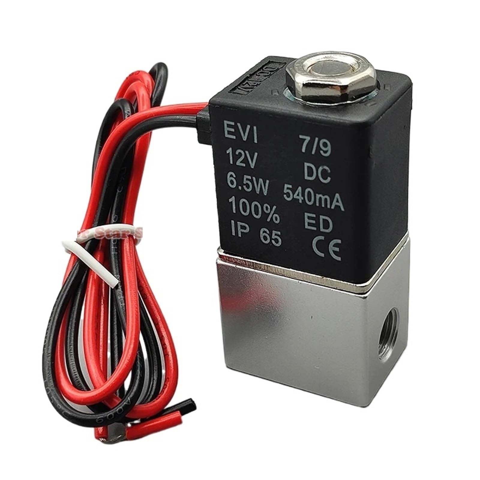 Vanne pneumatique 1/8" AC 220V idéale pour automatiser l'arrosage du jardin et les aquariums