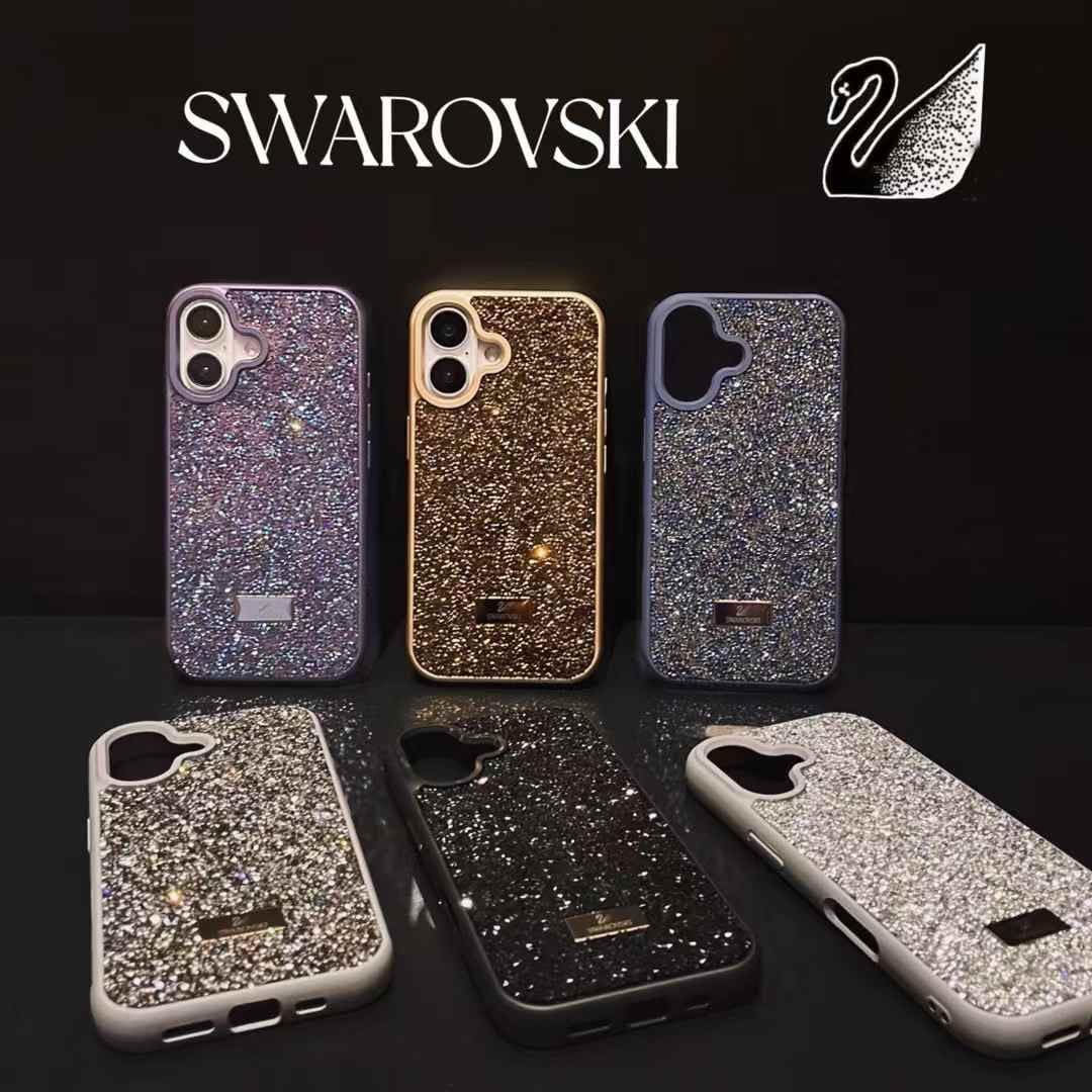 GET IN THE GAME Swarovski Crystal Diamond Case for iPhone 15 Pro