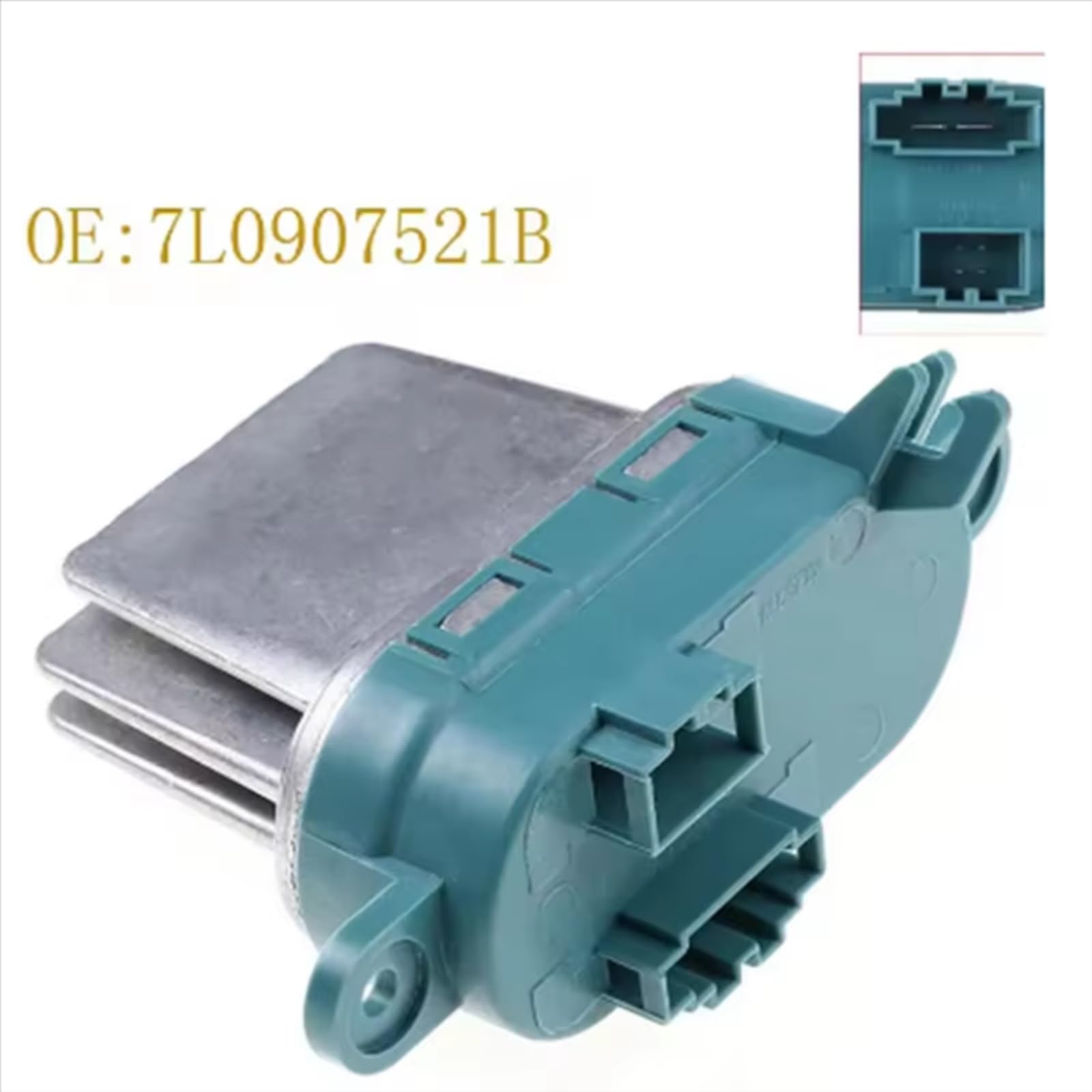 Resistencia ventilador motor Compatible Con Seat Para Alhambra 2010 2011 2012 2013 2014 2015 2016 2017 Resistencia Ventilador Motor De La Calefacción Aire Acondicionado HVAC 7L0907521B