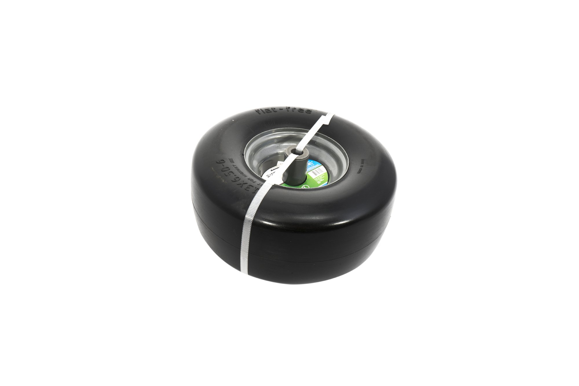 Arnold 490-325-0029 - Rueda de cubierta plana para cortacésped de montaje libre de 13 x 6.5 pulgadas