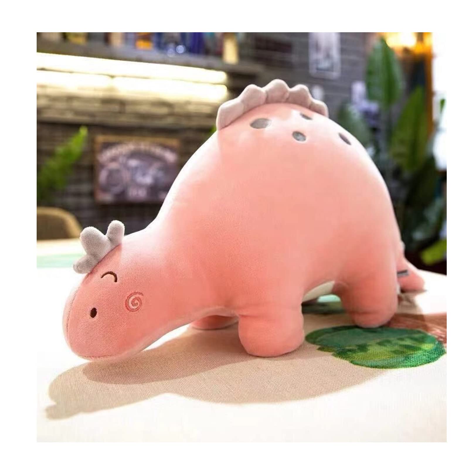 Bubble Dragon Plush Stuffed Toy Dinosaur Plush Animal Doll, Cute Plush Animal Pillow, Great Gift for Children 10 inches (Pink 18 inches) - Pink 18 Inches
