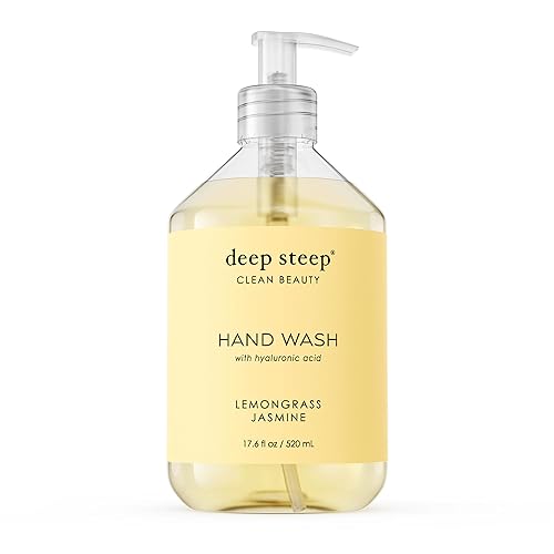 Miniatura 7 de Deep Steep Aceite de argán líquido para lavar a mano, 17.6 onzas (aloe de agua de rosas)