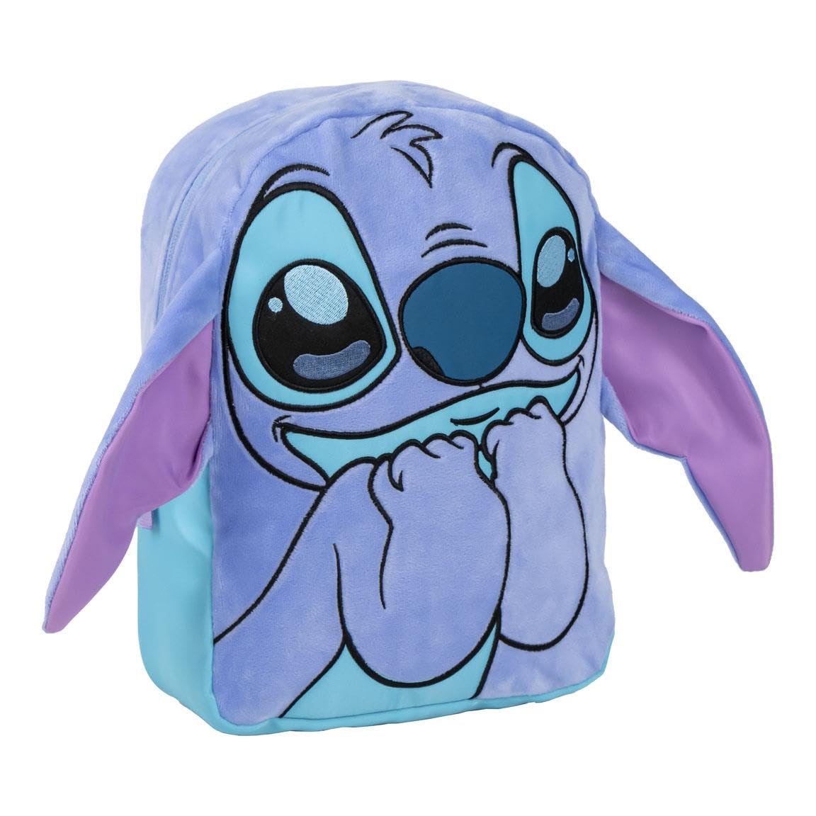 Disney Stitch Mochila, Peluche Stitch Mochila Escolar, Diseño 3D Stitch Mochila Infantil, Mochila de Viaje, Regalo para Niñas