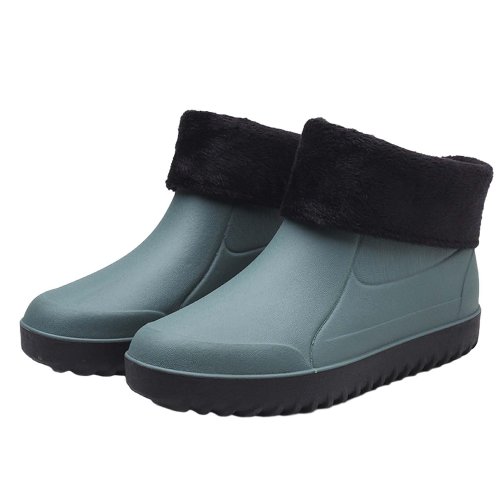 Chaussures décontractées pour homme bottes courtes d'extérieur vert 43 - 5