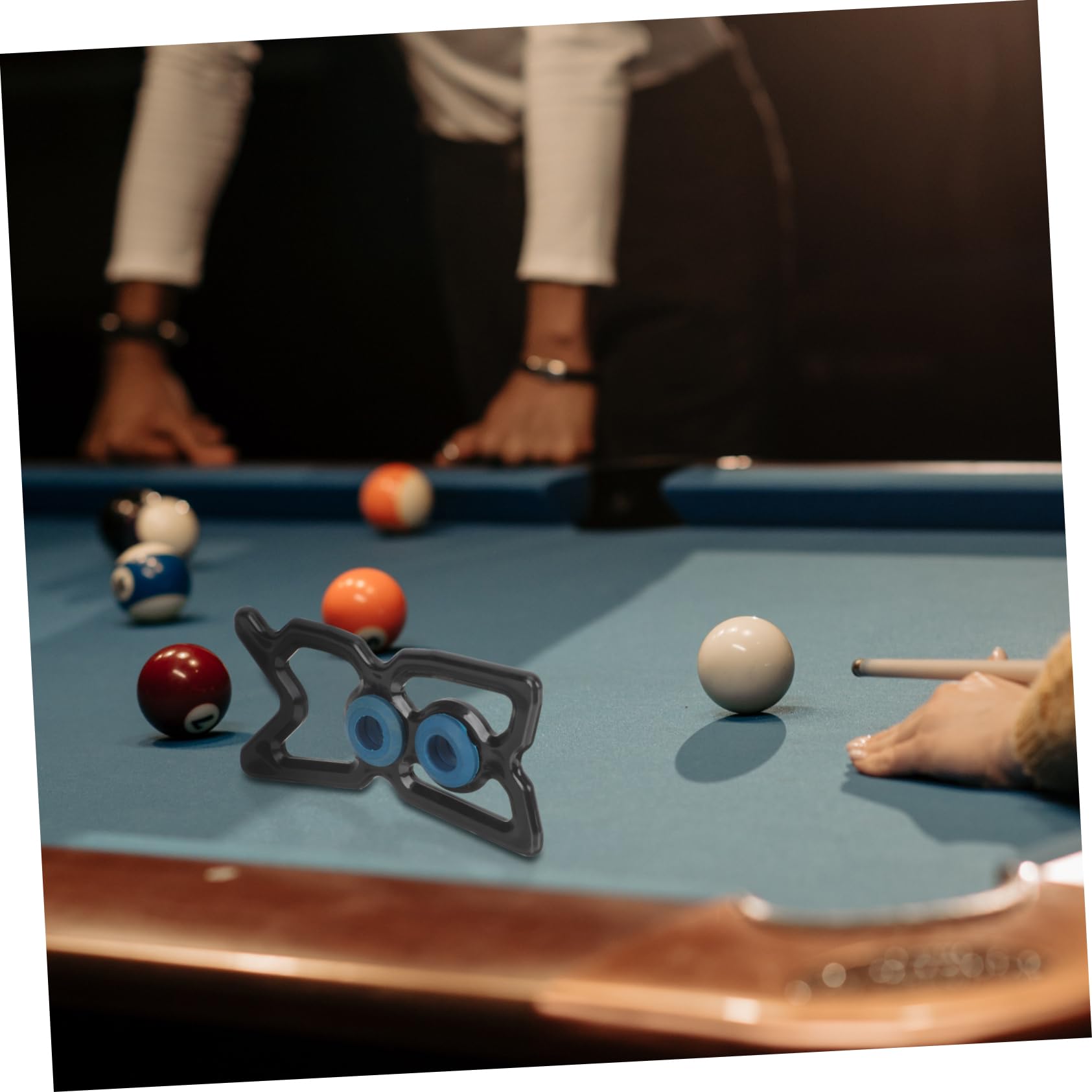 VANZACK 3pièces Support De Queue De Billard Portable Repose-Queue à pour Billiards Rack Stable pour Accessoires De Snooker Et