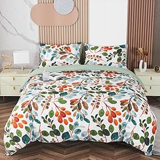 CCSYUS Duvet Cover Set Double Cow Print Microfiber Reversible Double Bed Duvet Cover Set White and Black Quilt Cover with 2 Pillowcase