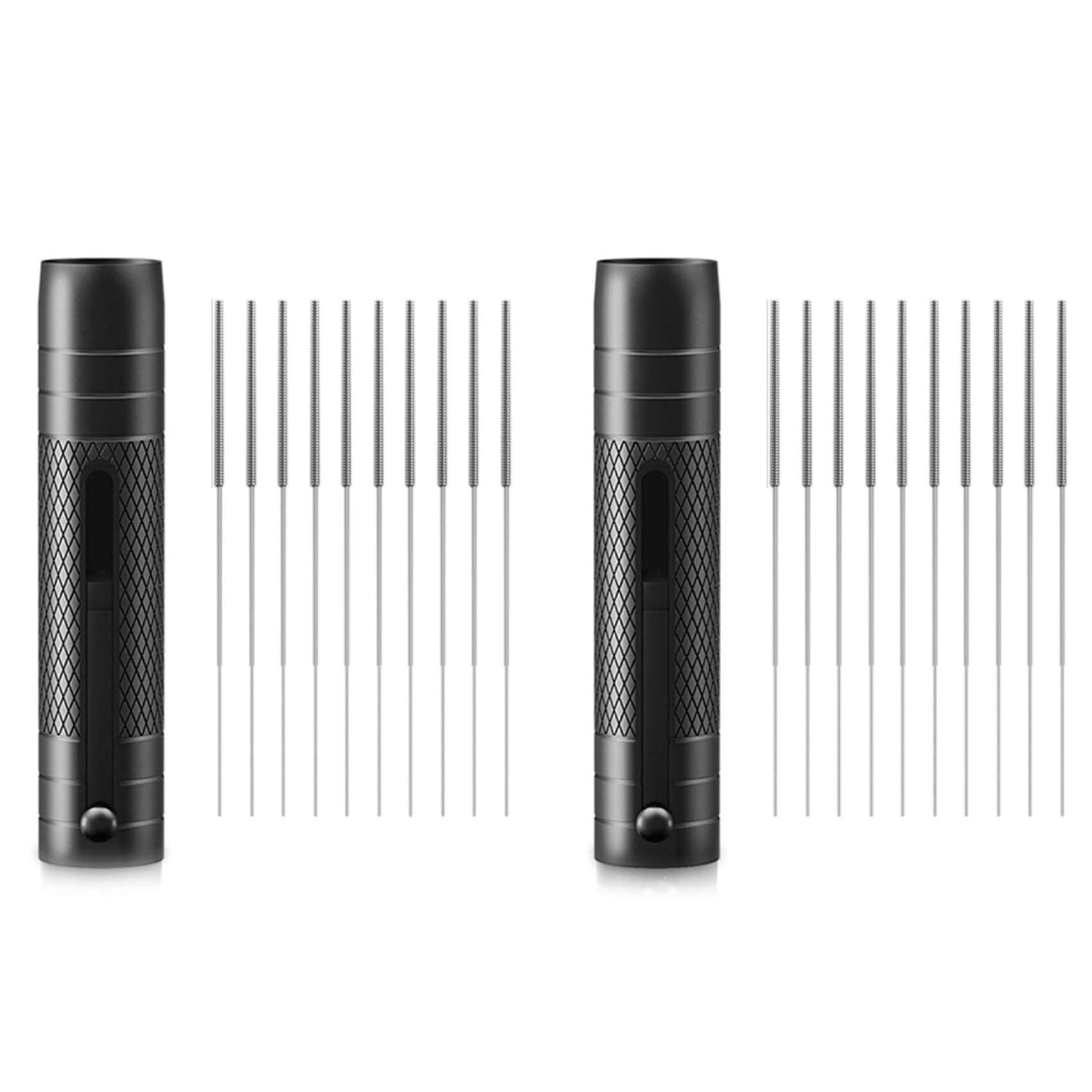 Vjsujehgy 2X Wdt Tool, Stretchy Espresso Coffee Stirrer with Stainless Steel Needles 0.3 mm, Wdt Tool Espresso Coffee Distributor