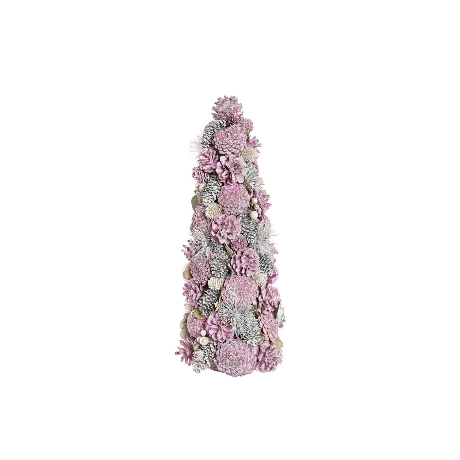 Cône pin porexpan 21x21x49 rose pâle AlexandreHouse pour art floral