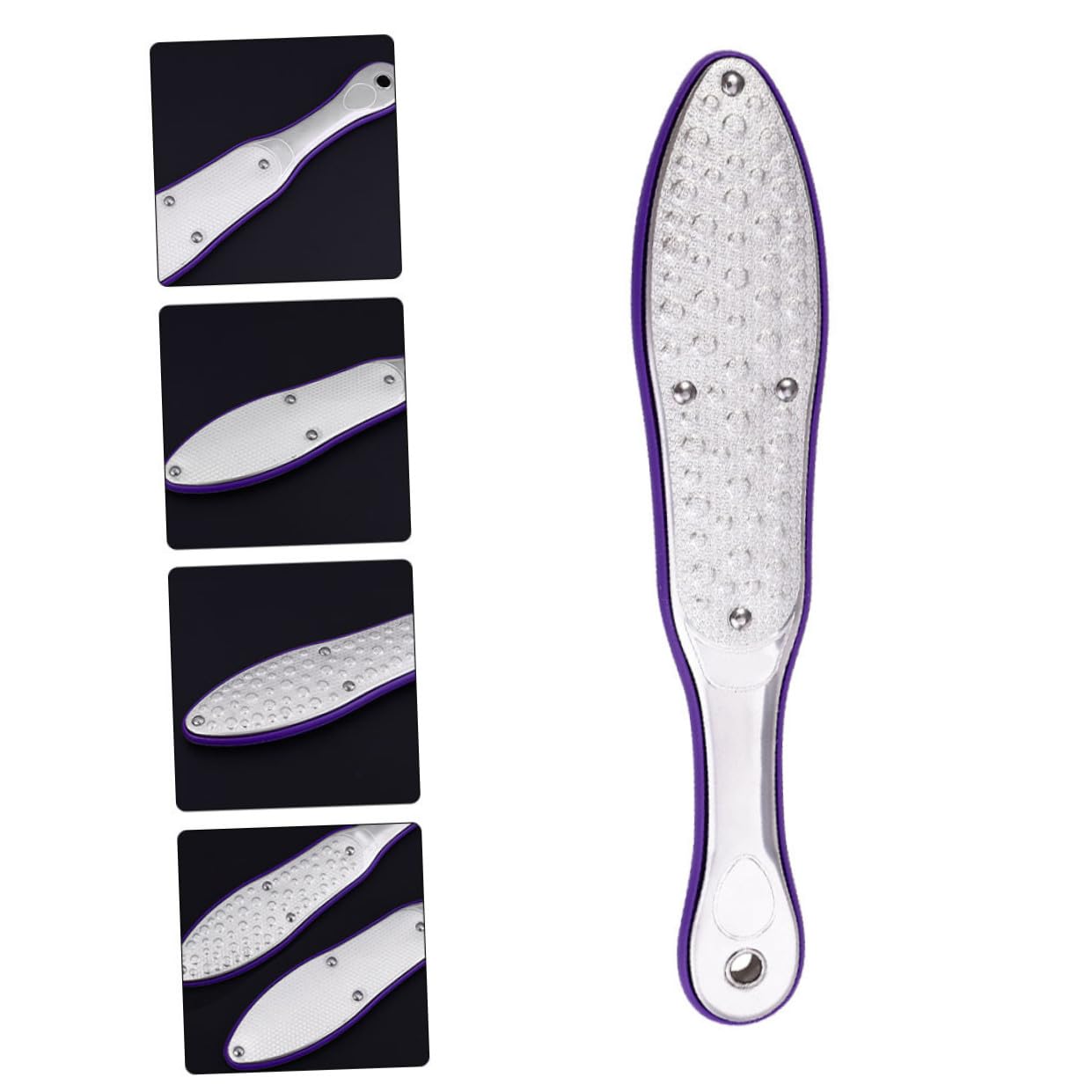 Healvian 3pezzi Raspa Per Piedi Inossidabile Strumento Professionale Per La Dei Piedi Rimuove Calli e Morta Design Compatto Per Uso Facile e Veloce e Lisci