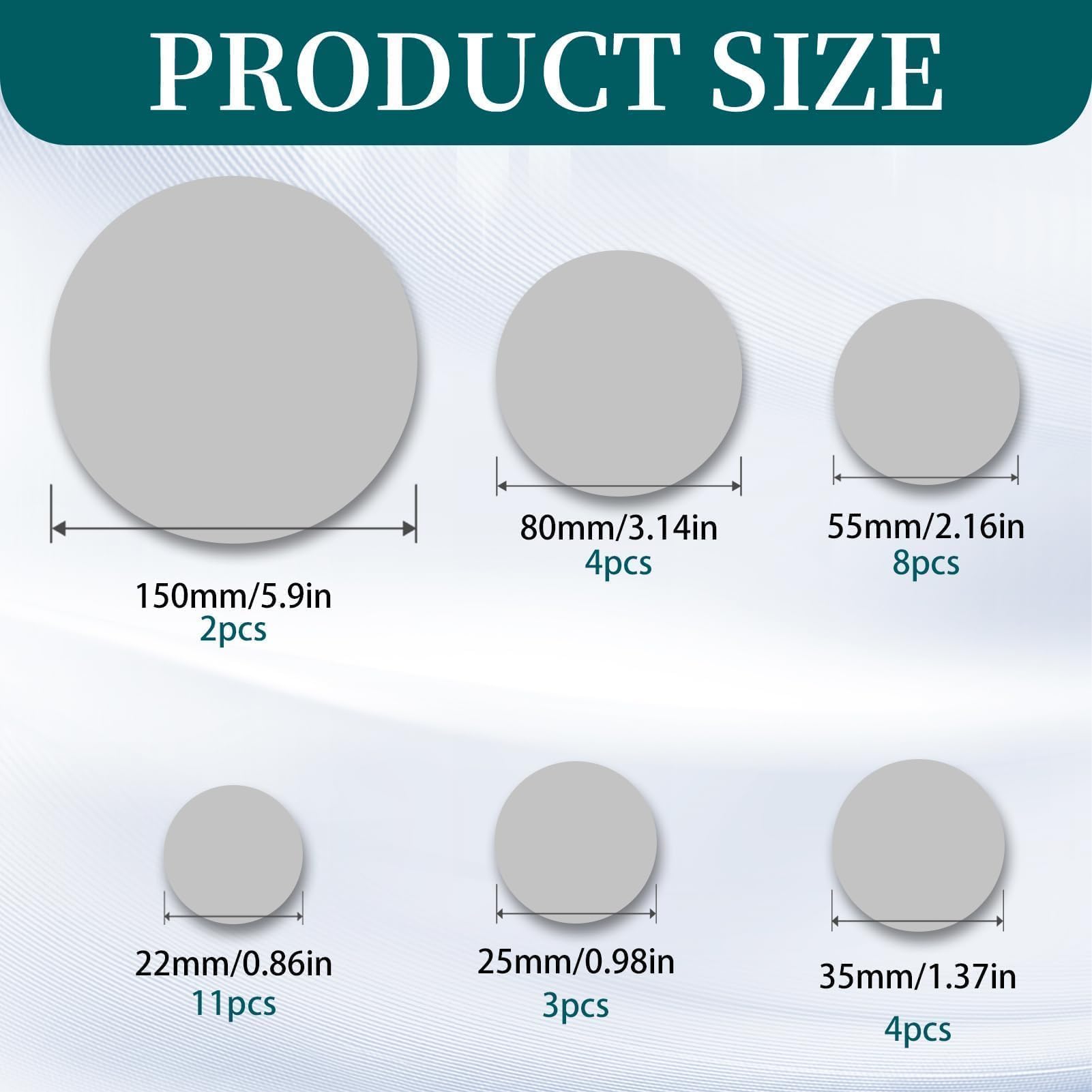 32 sztuki naklejki ścienne na lustro, okrągłe naklejki na lustra 3D, akrylowa naklejka ścienna, zdejmowe DIY samoprzylepna dekoracja do łazienki, salonu, sypialni - srebrny