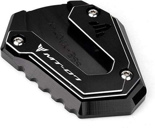 Vista 18 de CNC aluminio for Yamaha MT 07 2021 2022 MT07 MT09 Tracer 700/900/GT TRACER9/7/GT Motorcycle Kickstand Foot Side Stand Extension Pad